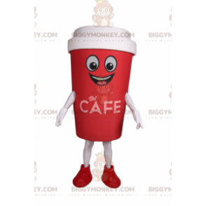 Costume de mascotte BIGGYMONKEY™ de tasse a emporter -