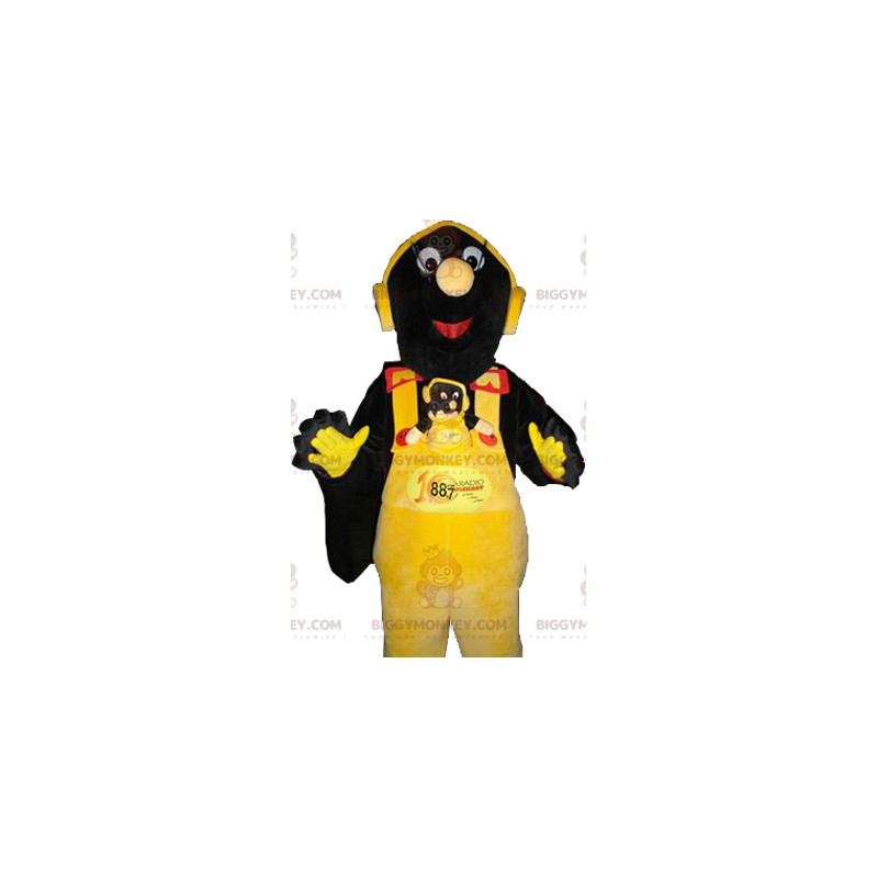 Krtek v overalu BIGGYMONKEY™ kostým maskota – Biggymonkey.com