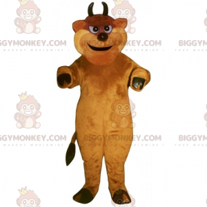Costume da mascotte mini toro cornuto BIGGYMONKEY™ -