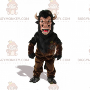 Costume de mascotte BIGGYMONKEY™ de taureau aux petites cornes