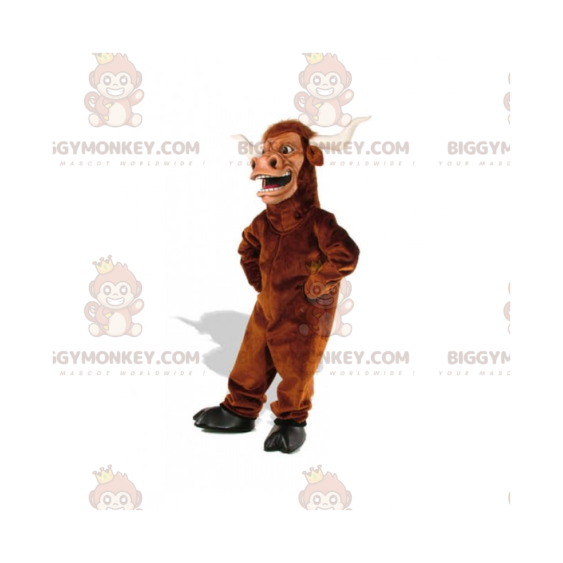 Brown Bull BIGGYMONKEY™ Maskottchenkostüm - Biggymonkey.com