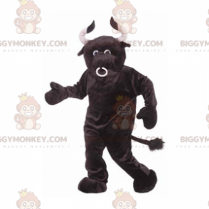 Costume de mascotte BIGGYMONKEY™ de taureau noir -