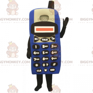 Costume de mascotte BIGGYMONKEY™ de téléphone cellulaire -