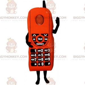 Costume de mascotte BIGGYMONKEY™ de téléphone mobile -
