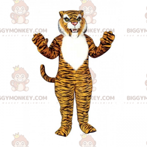 Costume da mascotte della tigre feroce BIGGYMONKEY™ -