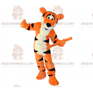 Traje de mascote Orange Tiger BIGGYMONKEY™ – Biggymonkey.com