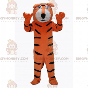 Kostium maskotka pomarańczowy tygrys BIGGYMONKEY™ -