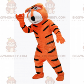 Costume da mascotte BIGGYMONKEY™ tigre arancione -