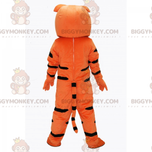 Orange Tiger BIGGYMONKEY™ maskottiasu - Biggymonkey.com