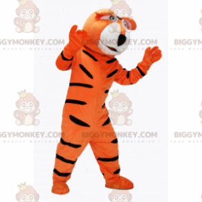 Costume da mascotte BIGGYMONKEY™ tigre arancione -