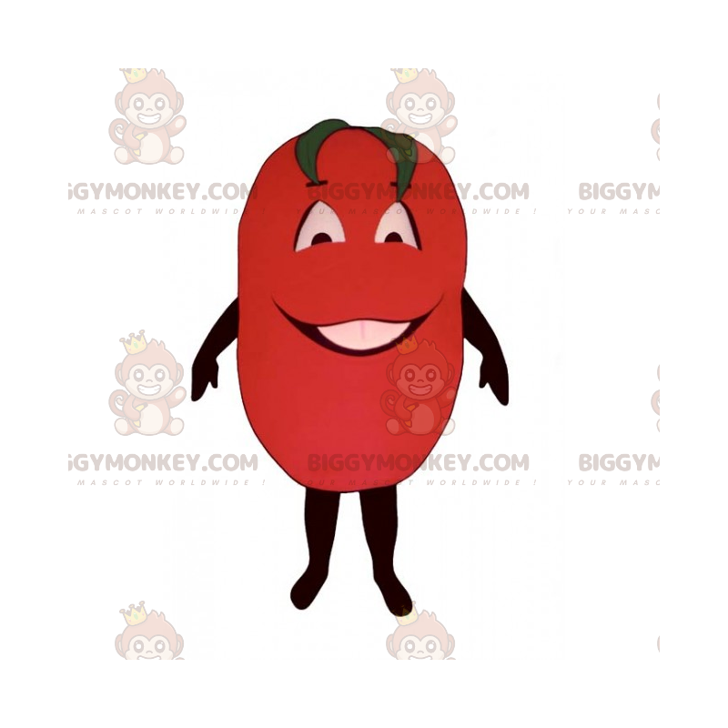 Lachende tomaat BIGGYMONKEY™ mascottekostuum - Biggymonkey.com