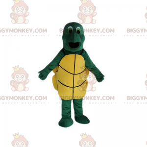 Vihreäsilmäinen kilpikonna BIGGYMONKEY™ maskottiasu -