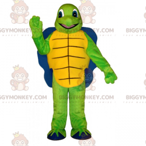 Costume de mascotte BIGGYMONKEY™ de tortue avec carapace bleu -