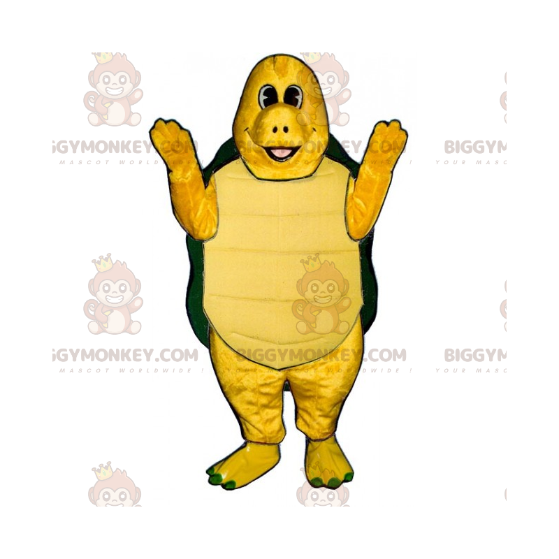 Costume de mascotte BIGGYMONKEY™ de tortue souriante -