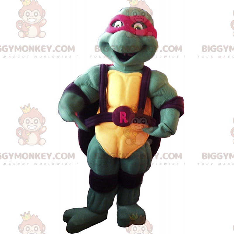 Traje de mascote das Tartarugas Ninja BIGGYMONKEY™ - Raphael –