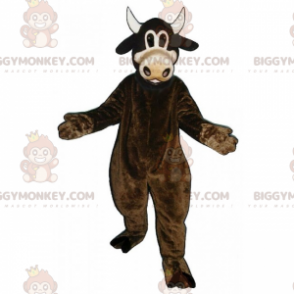 Brun ko BIGGYMONKEY™ maskotkostume - Biggymonkey.com