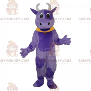 Fantasia de mascote de vaca roxa BIGGYMONKEY™ – Biggymonkey.com