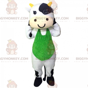 Kostým maskota krávy BIGGYMONKEY™ se zástěrou – Biggymonkey.com