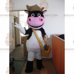 Costume da mascotte BIGGYMONKEY™ da mucca a portata di mano -