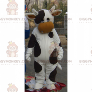 Tan Nose Cow BIGGYMONKEY™ maskottiasu - Biggymonkey.com
