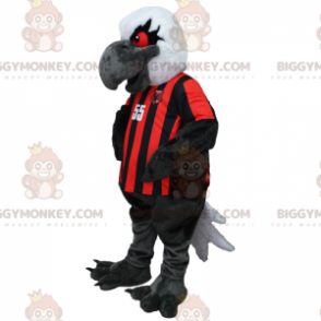 Traje de mascote de abutre de camisa de futebol BIGGYMONKEY™ –