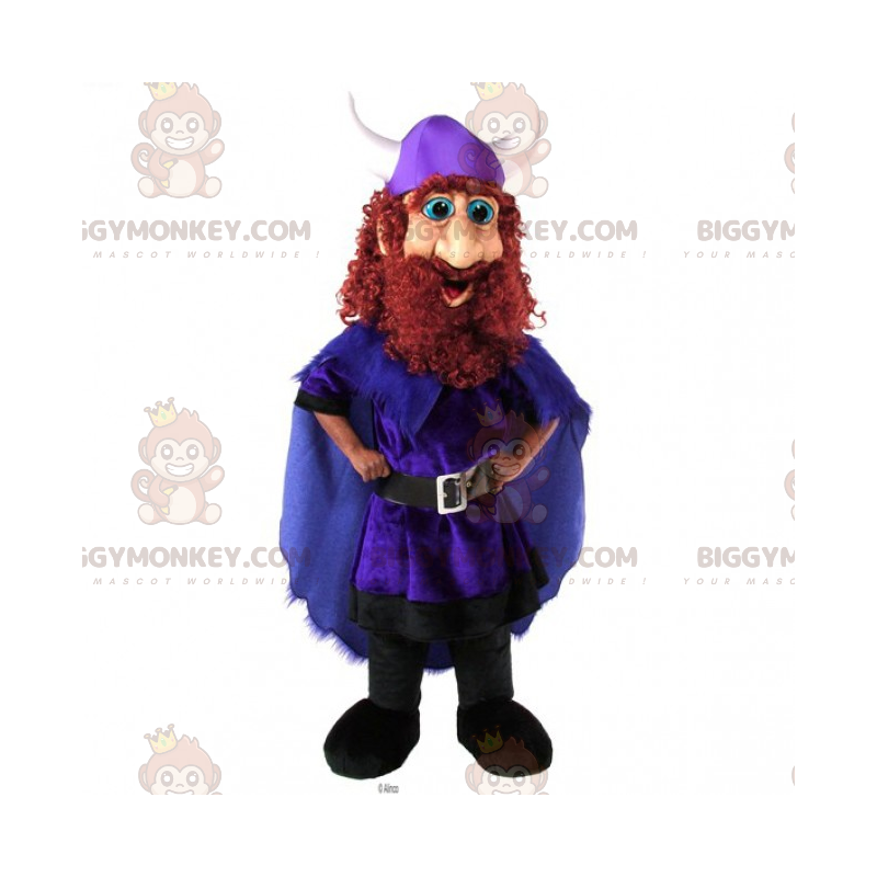 Costume de mascotte BIGGYMONKEY™ de Viking avec cape -