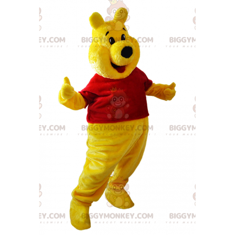 Costume de mascotte BIGGYMONKEY™ de Winnie l'ourson -