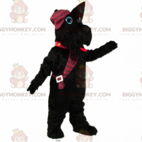 Traje de mascote Yorkshire BIGGYMONKEY™ com boné –