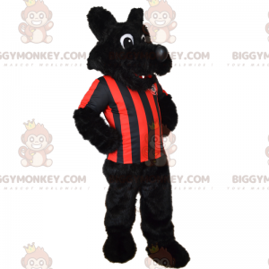 Yorkshire BIGGYMONKEY™ mascottekostuum in voetbaloutfit -