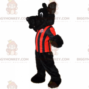 Yorkshire BIGGYMONKEY™ mascottekostuum in voetbaloutfit -