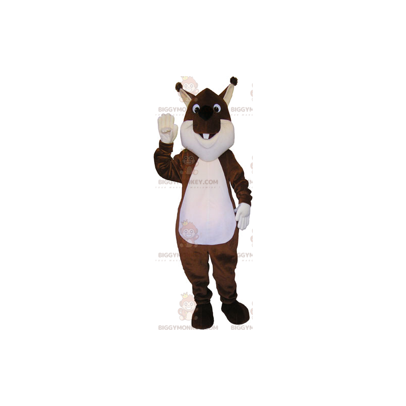 Braunes Eichhörnchen BIGGYMONKEY™ Maskottchen Kostüm -