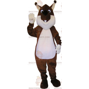 Traje de mascote de esquilo marrom BIGGYMONKEY™ –