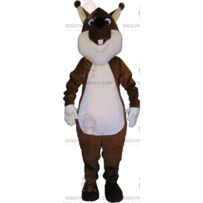 Traje de mascote de esquilo marrom BIGGYMONKEY™ –