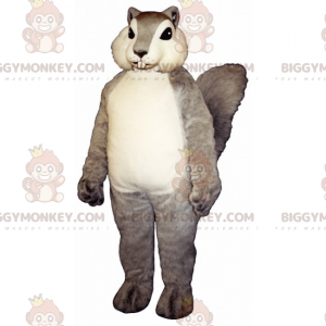 BIGGYMONKEY™ Mascottekostuum eekhoorn met zijdezachte vacht -