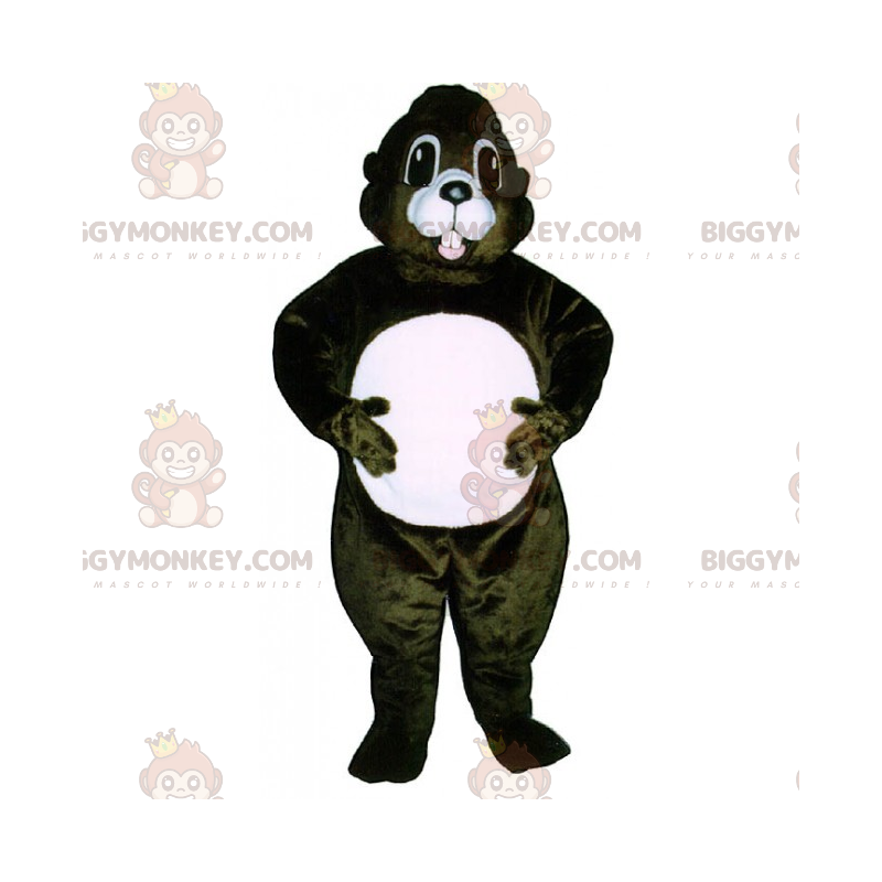 Costume de mascotte BIGGYMONKEY™ d'écureuil au ventre blanc -