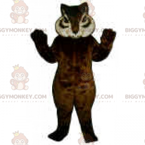 Costume de mascotte BIGGYMONKEY™ d'écureuil aux grandes joues -