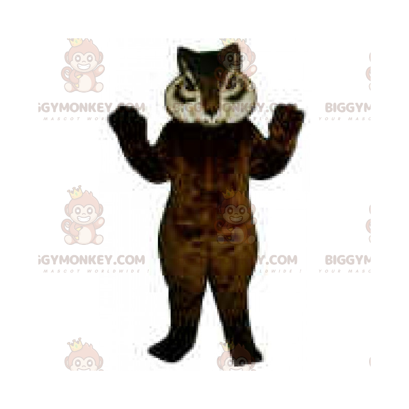 Traje de mascote de esquilo de bochecha grande BIGGYMONKEY™ –