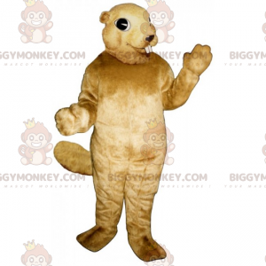 BIGGYMONKEY™ Costume da mascotte scoiattolo dalle orecchie -