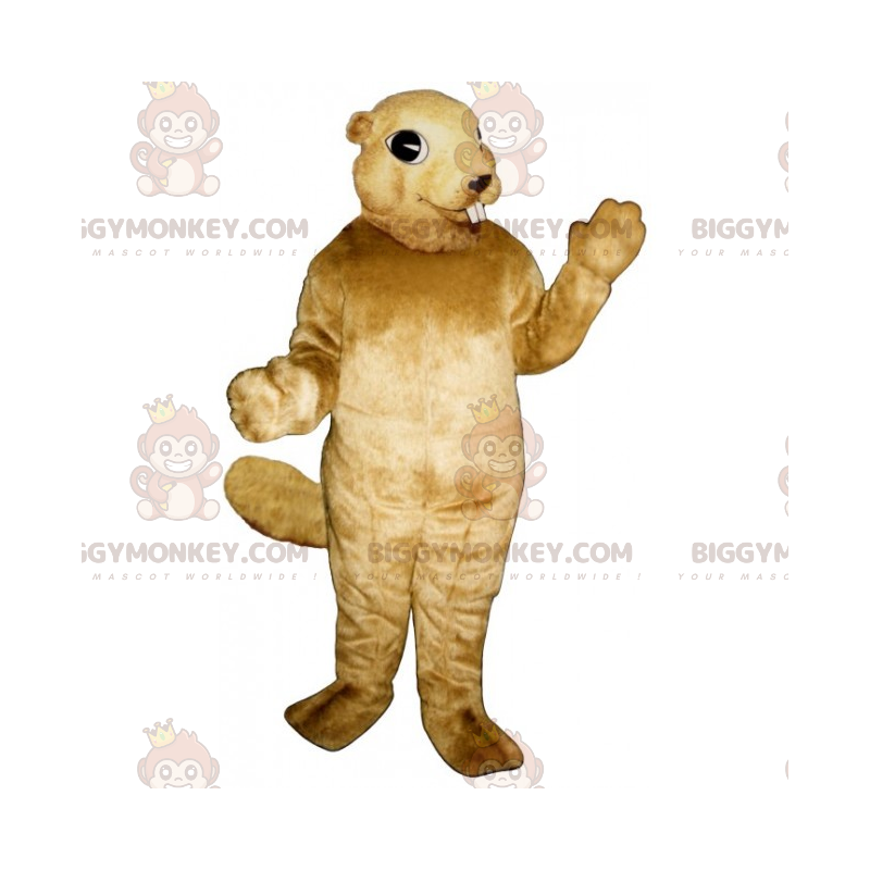 BIGGYMONKEY™ Costume da mascotte scoiattolo dalle orecchie -
