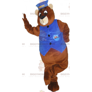 Squirrel BIGGYMONKEY™ Mascot Costume with Controller Outfit -