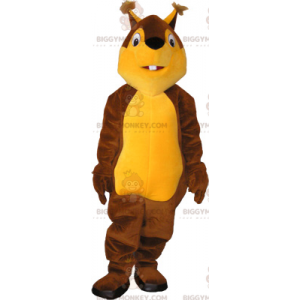 Costume da mascotte scoiattolo bicolore BIGGYMONKEY™ -