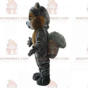 Graues und braunes Eichhörnchen BIGGYMONKEY™ Maskottchenkostüm