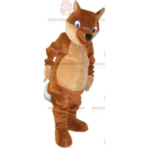Costume da mascotte scoiattolo marrone BIGGYMONKEY™ -