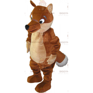 Costume de mascotte BIGGYMONKEY™ d'écureuil marron -