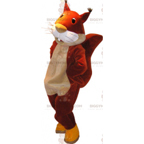 Kostium maskotka czerwona wiewiórka BIGGYMONKEY™ -
