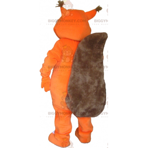 Rode en witte eekhoorn BIGGYMONKEY™ mascottekostuum -