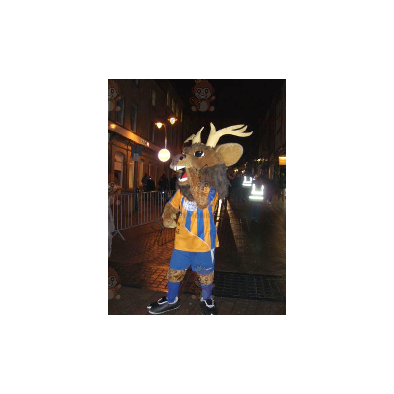 Brown Elk Caribou Deer Mascot Costume BIGGYMONKEY™ In