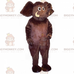 Costume de mascotte BIGGYMONKEY™ d'éléphant noir -