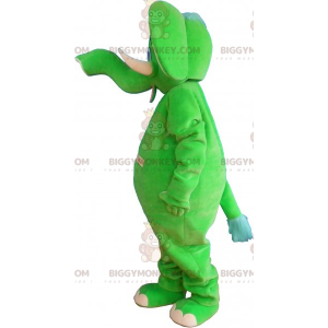 Costume da mascotte BIGGYMONKEY™ elefante verde -