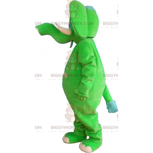 Kostium maskotka zielony słoń BIGGYMONKEY™ - Biggymonkey.com